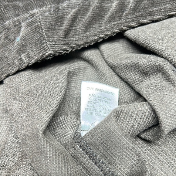 High waisted dress corduroy pants NWT buckle that lays flat with 2 snap 3 sizes - Picture 15 of 17